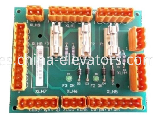 KONE LOP230 Safety Chain Interface Board KM763610G01